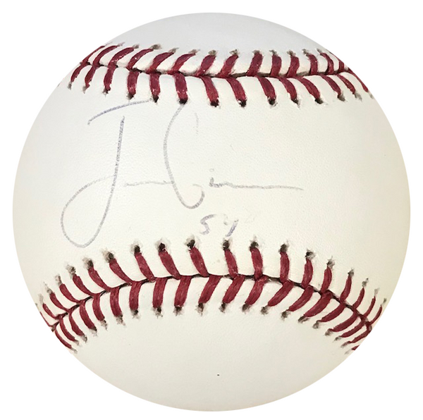 Jaime Garcia Autographed Official Major League Baseball (JSA)