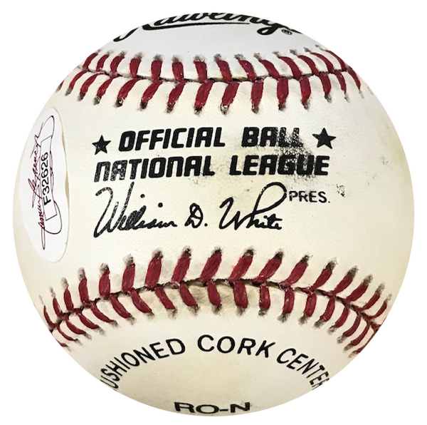 Bill Herman Autographed Official National League Baseball (JSA)