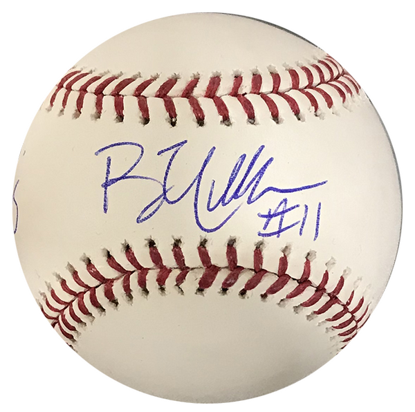 Bill Mueller "04 WS Champs" Autographed Official Major League Baseball