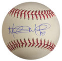 Mitch Moreland Autographed Official Major League Baseball (JSA)