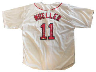 Bill Mueller Autographed "04 WS Champs" Boston Red Sox Jersey (JSA)