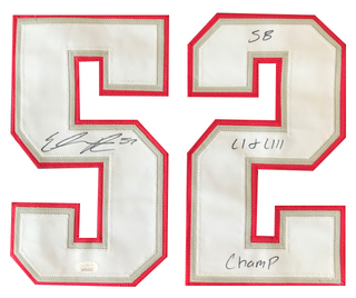 Elandon Roberts Autographed "SB LI & LIII Champ" New England Patriots Jersey (JSA)