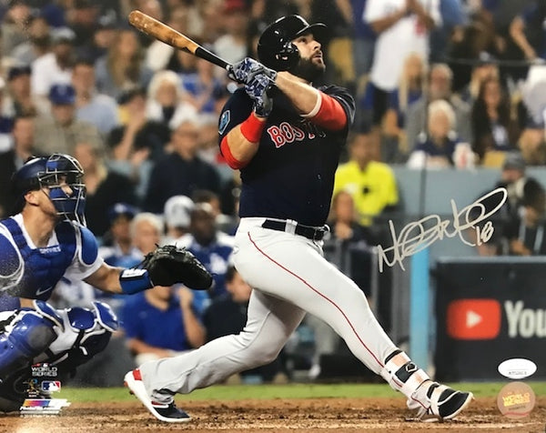 Mitch Moreland Autographed Red Sox 11x14 Photo (JSA)