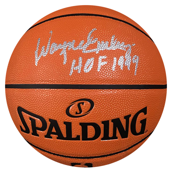 Wayne Embry "HOF 1999" Autographed Basketball (JSA)