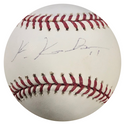 Kenshin Kawakami Autographed Baseball (JSA)