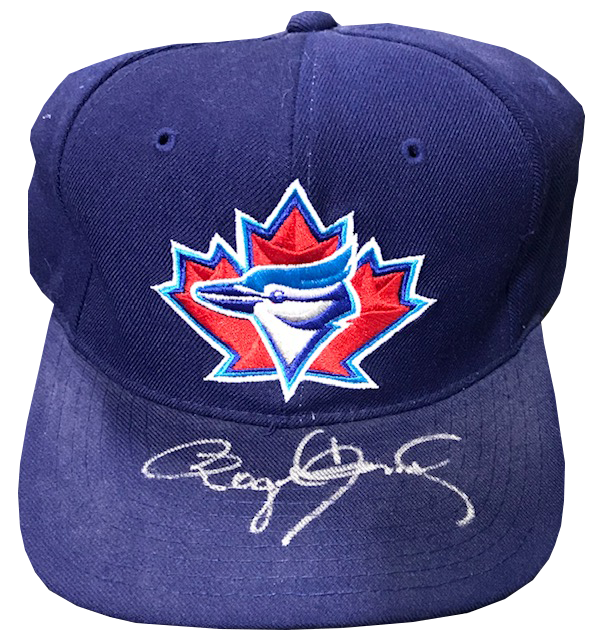Roger Clemens Autographed Blue Jays Hat (JSA) 
