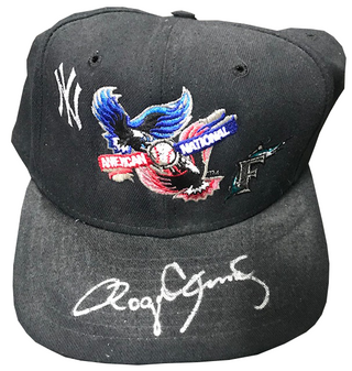 Roger Clemens Autographed 2003 World Series Hat (JSA) 