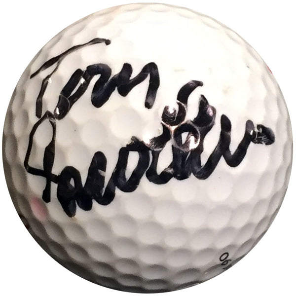 Tommy Smothers Autographed Golf Ball