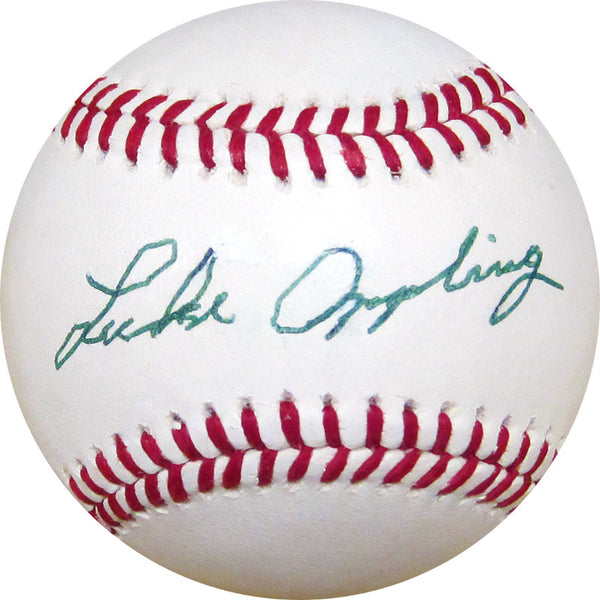 Luke Appling Autographed Baseball