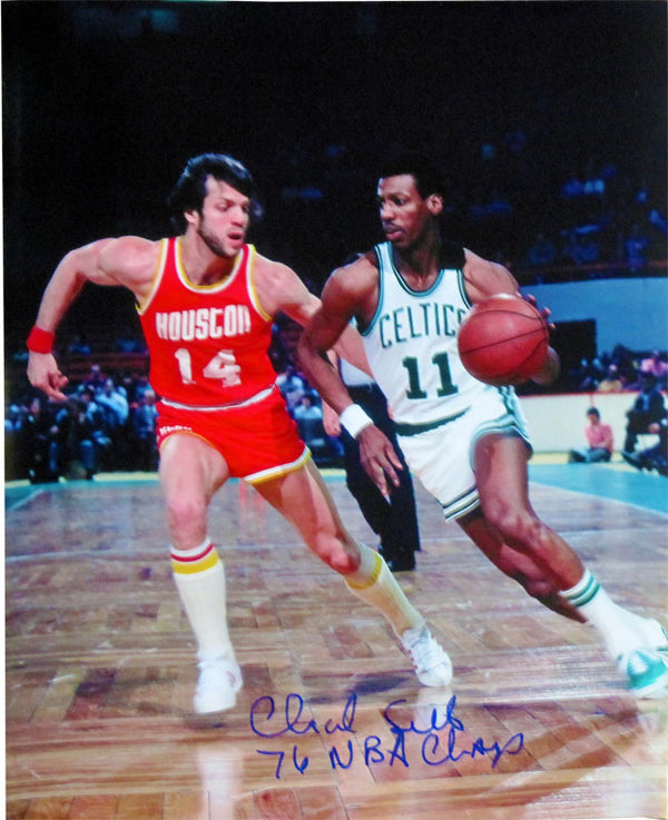 Charlie Scott 76 NBA Champ Autographed 11x14 Photo