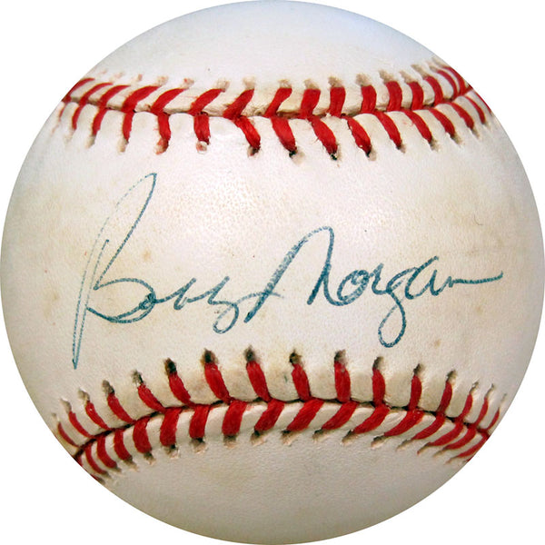 Bobby Morgan Autographed Baseball