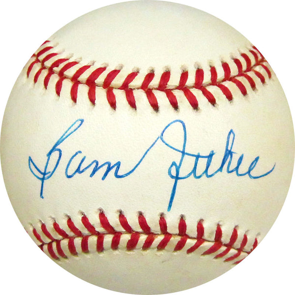 Sam Jethro Autographed Baseball