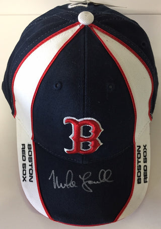 Mike Lowell Autographed Baseball Cap