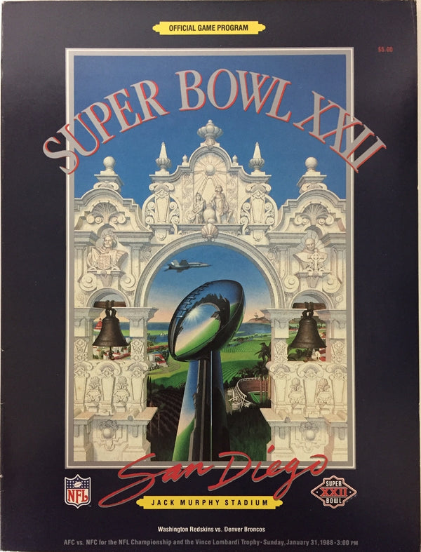 Super Bowl XXII Unsigned Program