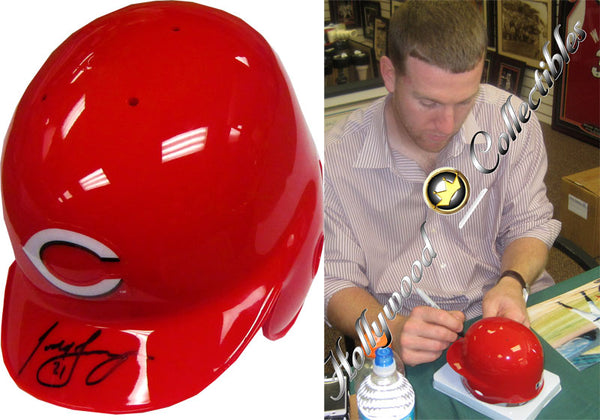 Todd Frazier Autographed Cincinnati Reds Mini Helmet