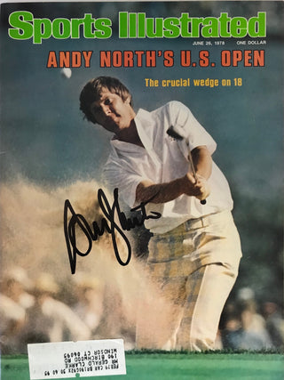 Andy North Signed Sports Illustrated June 26 1978
