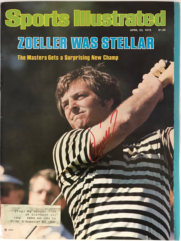 Fuzzy Zoeller Autographed Sports Illustrated - April 23 1979