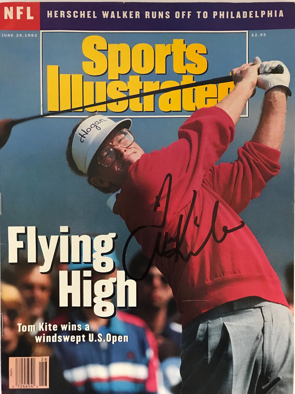 Tom Kite Signed Sports Illustrated - June 29 1992