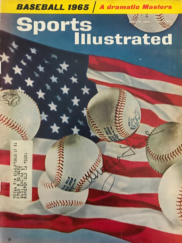 Whitey Ford Signed Sports Illustrated - April 19 1965