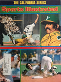 Rollie Fingers Signed Sports Illustrated - October 21 1974