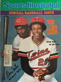 George Foster Signed Sports Illustrated Cover - April 10 1978