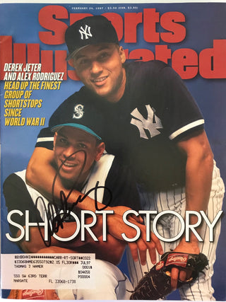 Alex Rodriguez Signed Sports Illustrated Magazine - February 24 1997 (SGA)