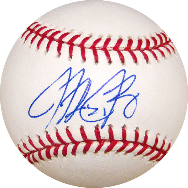 Michael Bourn Autographed Baseball