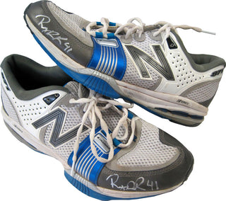 Rubby De La Rossa Autographed Game Used New Balance B-71 Running Shoes