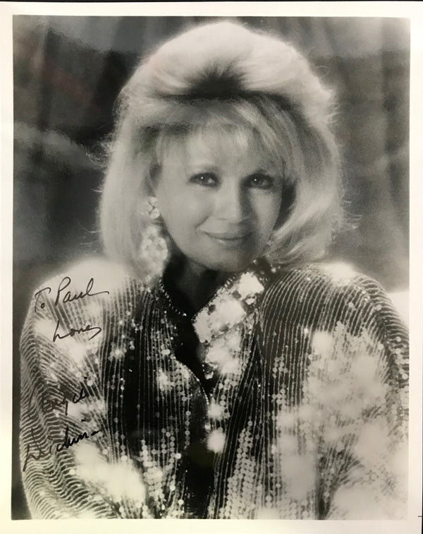 Angie Dickinson Autographed Black & White 8x10 Photo