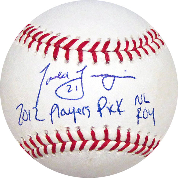Todd Frazier "2012 Players Pick NL ROY" Autographed Baseball