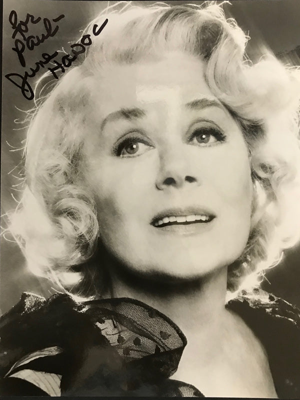 June Havoc Autographed Black & White 8x10 Photo