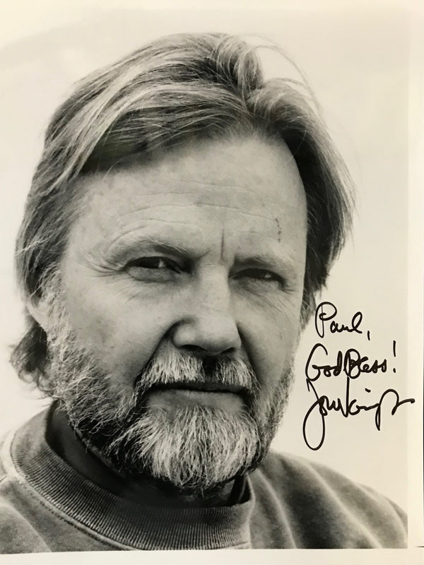 Jon Voight Autographed Black & White 8x10 Photo