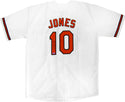 Adam Jones Autographed Baltimore Orioles White Jersey