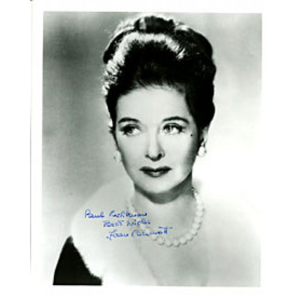 Joan Bennett Autographed / Signed Black & White 8x10 Photo