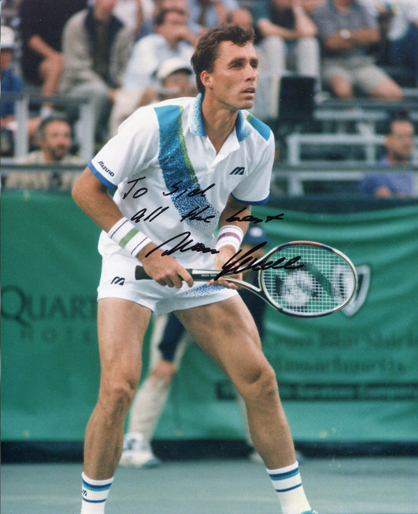 Ivan Lendl Autographed 8x10 Photo