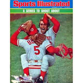 Johnny Bench Unsigned Sports Illustrated Magazine