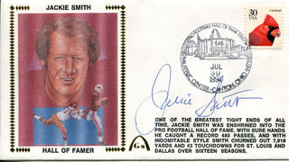 Jackie Smith Autographed Gateway First Day Cover