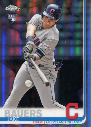 Jake Bauers 2019 Topps Chrome Rookie Card #71