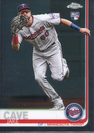 Jake Cave 2019 Topps Chrome Rookie Card #161