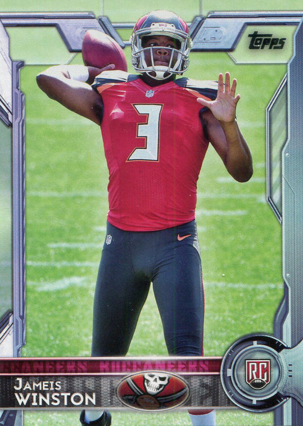 Jameis Winston Unsigned 2015 Topps Rookie Card