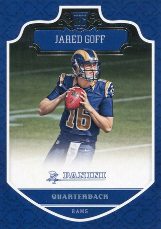 Jared Goff 2016 Panini Football Rookie Card
