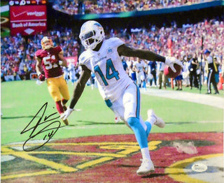 Jarvis Landry Autographed Miami Dolphins Game Winning Touchdown 11x14 Photo (JSA)