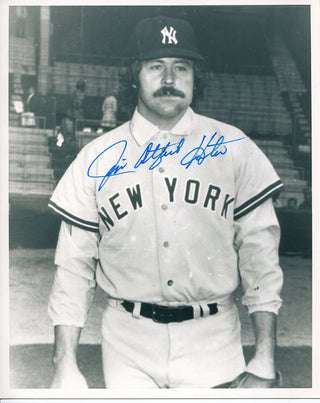 Jim Catfish Hunter Autographed 8x10 Photo