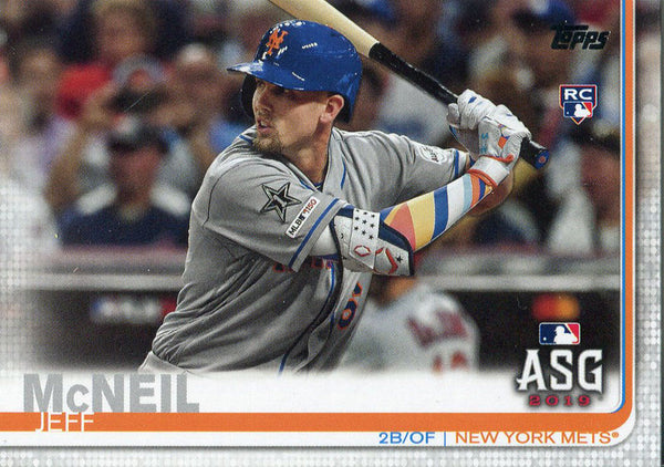 Jeff McNeil 2019 Topps Rookie Card #US261