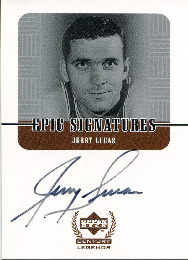 Jerry Lucas Autographed 1999 Upper Deck Card