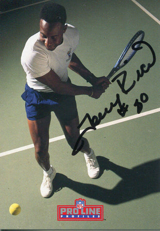 Jerry Rice Autographed 1992 Pro Line Card
