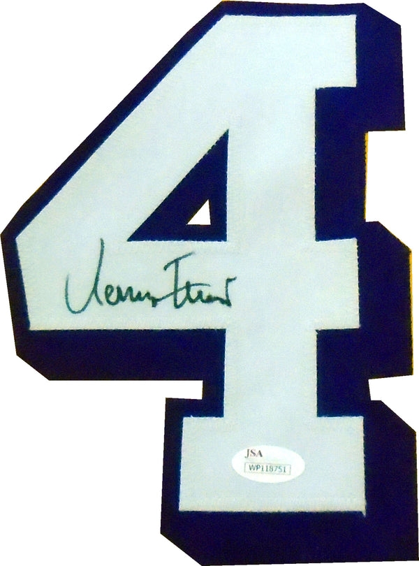 Jerry West Autographed Los Angeles Lakers Jersey Number