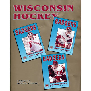 1993 - 1994 Wisconsin Badgers Unsigned Media Guide