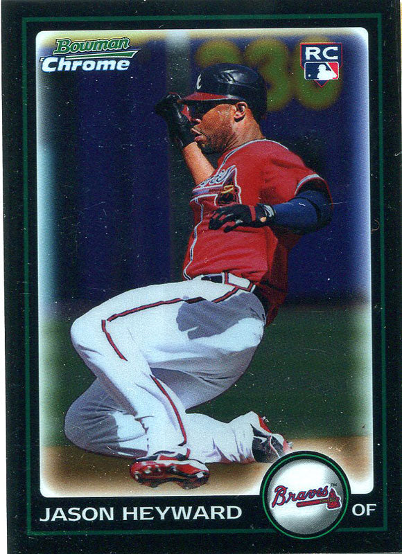 Jason Heyward Unsigned 2010 Bowman Chrome Rookie Card