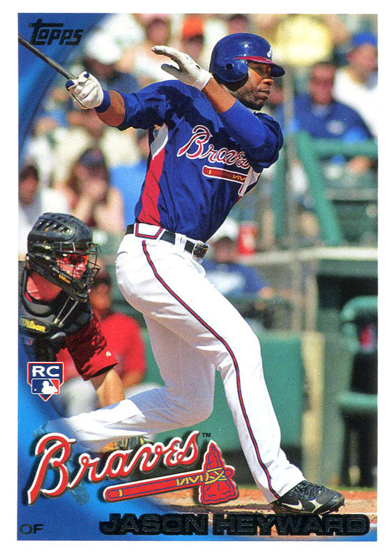 Jason Heyward Unsigned 2010 Topps Rookie Card